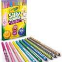 Crayola Silly Scents Washable Scented Markers, 10 Count, Gift for Kids