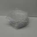 Zopeal 18 PCS Clear Charger Plates with Beaded Rim 13 Inch Plastic Round Charger Plates Bulk for Dinner Home Kitchen Wedding Party Tabletop(Clear)