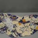 Chair Covers for Dining Chairs Set of 6, Stretchy Soft Parson Chair Covers Removable Washable Kitchen Dining Room Chair Slipcovers with Elastic for Universal Fit (Beige Flowers)