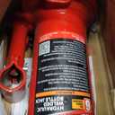 BIG RED T90603B Torin Hydraulic Welded Bottle Jack, 6 Ton (12,000 lb) Capacity, Red