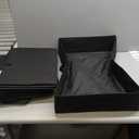 Under Bed Storage Container with Wheels, 2 Pack 5.5" High Deep Underbed Rolling Box Storage Bins Drawers with Lids for Bedroom, Dorms, Clothes, Shoes, Blankets, No Assemble Required, Black (5.5 Inch Height)