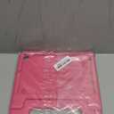 Kids Case for Samsung Galaxy Tab S6 Lite 10.4 inch 2024/2020/2022 Release, Model SM-P625/SM-P620, SM-P610/P615, SM-P613/SM-P619, with S Pen Slot Shockproof Light Foldable Handle Rose (Hot Pink)