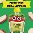 Mott's No Sugar Added Applesauce, Made from Real Fruit, No Artificial Flavors, 3.2 Oz Clear Pouches, 20 Pack (EXP 11/29/26)