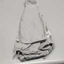 Rquite Car Seat Cover Baby, Carseat Covers Girl Boy, Breathable Muslin Cotton, Large Mesh Window, Infant Car Seat Canopy Baby Carrier Cover Stroller Sun Shade for Summer & Hot Day, Grey