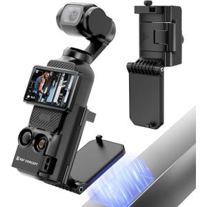 K&F Concept Magnetic Mount Compatible with DJI Osmo Pocket 3, Desktop Support Base Bracket Stand Expansion Adapter, Pocket 3 Multi-Function Magnet Suction Expand Frame Accessories