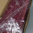 Harloon 40 Pcs Tax Return Folders 12 x 9 Inches 2 Pocket Folders Bulk Gold Foil Stamped Heavyweight Folder, Holds 8 x 11 Inches Letter Size Paper(Red,Cardboard)