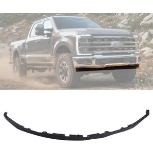 2.15 inches Front Bumper Lower Valance Panel PC3Z-17626-CA PC3Z17626CA Compatible with Ford F-250 F-350 Super Duty Tremor Models 2023 2024 2025 Front Valance Deflector Air Dam