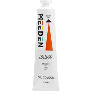 MEEDEN Artist Grade Oil Paint: Bright Red - 170ml/5.7oz Tube - Professional Art Paints for Canvas Painting
