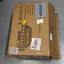 Riseon Electric Fireplace Logs Inserts Heater 20-Inch, Remote Controller Fireplace Heater, Adjustable Flame Colors, Realistic Fake firewood Flame, Overheat Protection, Timer, Thermostat, 1500W Black