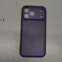 TOCOL for 17 ProMax Case, Full Camera Protection, Built-in Magnetic Ring, Compatible with Magsafe, Translucent Matte Phone Case for 17 ProMax 6.9 inch (Midnight Purple)