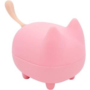 gingo Cute Speaker Portable Bluetooth Speaker Mini Wireless Speakers with Clarity Stereo for House Kids Room Decor Bedroom Desk Office Outdoor Kitchen Accessories (Pink)