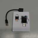 Mini Wireless Carplay Adapter for iPhone - Carplay Wireless Adapter Car Play Dongle, Wired to Wireless, Compatible with iPhone iOS 10+, Silver