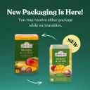 Ahmad Tea Green Tea, Mango & Lychee Teabags, 20 ct (Pack of 1) - Caffeinated & Sugar-Free (EXP 09/12/28)