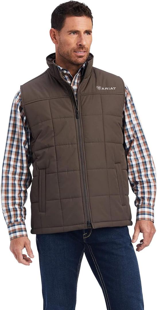 ARIAT Crius Vest (Brown, XL)