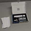 VIWIK Dog Nail Trimmers with Light, Cat Dog Nail Clippers, Dog Nail Grinder Quiet for Large Medium Small Dogs Paw & Cats Claw, Electric 2-Speed Pet Toenail Grooming Supplies, Gifts for Dog Lovers. (White+Blue)