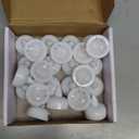 Homemory 200 Hours 24 Pack Flameless Floating Candles, Warm White Led Flickering Tealight Candles in Bulk, Decor for Wedding, Party, Centerpiece, Pool, Christmas