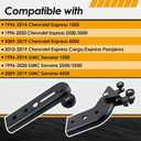 924-144 924-143 Durable Upper Lower Sliding Door Roller Bracket Right Side for 1996-2020 Chevy Express 2500 GMC