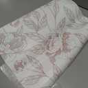 Dimoon 78.7"x17.3" Peel and Stick Wallpaper Floral Contact Paper Boho White Pink Flower Wallpaper Removable Wall Paper Self Adhesive Modern Contactpaper for Cabinets Drawers Bedroom Thicken Vinyl