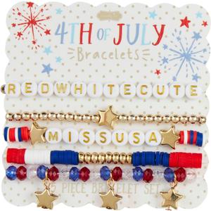 Mud Pie Children's Miss Usa Bracelets