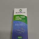 Small Toe Protectors Soft Gel Silicone Toe Caps for Pain Relief, Corns, Ingrown Toenails 6-Pack Bandages for Men & Women, Set of 2