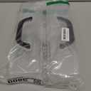 2 Pack Plastic Tool Box - Clear Storage Box with Handle - Portable Container - Rectangular Long 12.99'' 3.42'' 2.24''