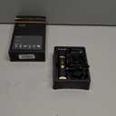 Groin & Body Hair Trimmer for Men - Electric Shaver for Pubic Hair, Chest, Legs - Ball Pubic Groomer, LED Light, Replaceable Ceramic Blade Heads, USB-C Recharge Dock, Waterproof Hygiene Razor (Gold)