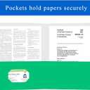 Zzrywuty 100 Packs Paper Green Folders with Pockets for Students,Businessmen and Office Workers,Letter Size,Two Pocket Folders with Card Slot for Office,Business,School Supplies