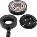 ApplianPar Air Conditioner A/C Compressor Clutch Assembly with Plate Pulley Bearing Coil Kit for Chrysler 300 2011-2013 Jeep Grand Cherokee 2011-2016 Dodge Charger 2011-2013 Challenger Durango