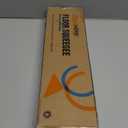 Rubber Floor Squeegee for Concrete Floor, Tile Floor, Metal Aluminium Heavy Duty Garage Shower Floor Squeegee Broom for Removing Water, Commercial Scrubber Mop with Extendable Long Handle (Gray)