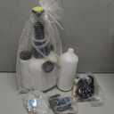 3L Brake Fluid Bleeder Kit - One Man Brake Pressure Bleeding w/ 1L Catch Bottle, Automotive Manual Power Bleeder Vacuum Pump, Upgraded Adapters (43.5/45/49.5/50.7mm) for Master Cylinders