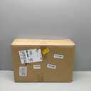 2 Pack Large Hat Organizer Box, Stackable Clear Baseball Caps Holder Box Containers with Sliding Door for Hats Snapback Cap Storag, Hat Rack Display Case, Holds 20 Hats Each -Black