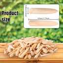 Marsui 150 Pcs Solid Wood Pocket Hole Plugs Wood Pine for Pocket Hole Jig Woodworking Tool