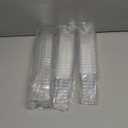 60 Sets 5oz Mini Dessert Cups with Spoons - Parfait Cups, Clear Plastic Dessert Cups, Small Tumbler for Puddings, Mousse, Appetizers