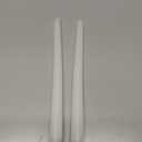 36 Pack White Taper Candles 10 Inch - Premium Unscented Dripless & Smokeless Long-Burning Candles for Wedding Decor, Fine Dining, Candelabras, Romantic Dinner, and Elegant Home Decor