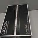 GO&SO Large Lampshade Replacement,Burnt Orange Velvet Drum Lamp Shades Set of 1-16" Top x 16" Bottom x 10" High(Spider)- Modern Fabric Lampshade for Floor Lamps,Table Lamp -Assembly Require