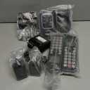 Panasonic Cordless Phone with Answering Machine, Advanced Call Block, Bilingual Caller ID and High-Contrast Display, Expandable System with 2 Handset Cordless Telephones - KX-TGD832M (Metallic Black)