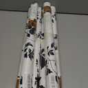 6 x Heroad Peel & Stick Wallpaper - Floral Navy Blue Removable Boho Contact Paper for Cabinets & Bathroom - Waterproof Self-Adhesive Vinyl Roll 17.3''x196''