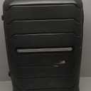 Samsonite Freeform Large Checked Luggage with Dual 360 Spinner Wheels - TSA Lock, Airline-Approved - Lightweight Durable Polypropylene Expandable Hardshell - Black