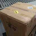 BEAMNOVA Black Trash Can Outdoor Top Tray Stainless Steel Commercial Garbage Enclosure with Locking Lid Heavy Duty Industrial Yard Garage Waste Container, 37.4 * 17.7 * 17.7in