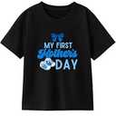 Habudda Baby Mother's Day T-Shirt Infant Bodysuit My 1st Mothers Day Baby Boy Girl Outfit Newborn Onesize Sleeve Tee, 0-2T, Soft Cotton