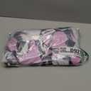 ROYLAMP Women's Summer 2 Piece Outfits Round Neck Crop Basic Top Cropped Wide Leg Pants Set Jumpsuits Navy Blue+Purple Floral XL