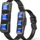 Smart Bracelet, Wearable Activity & Fitness Tracker Band, 24/7 Sleep Tracker, All-Day Continuous Heart Rate Blood Pressure Stress HRV Monitor, 170+ Sport Modes Smart Wristband with 2 Bands, Free APP (Black)