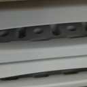 Set of 2 Folding Tables with Carrying Handle Lightweight Rectangular Portable Plastic Camping Table Steel Legs for Party, Dining, Wedding, Events, Picnic Indoor, Outdoor (5.85FT, White)