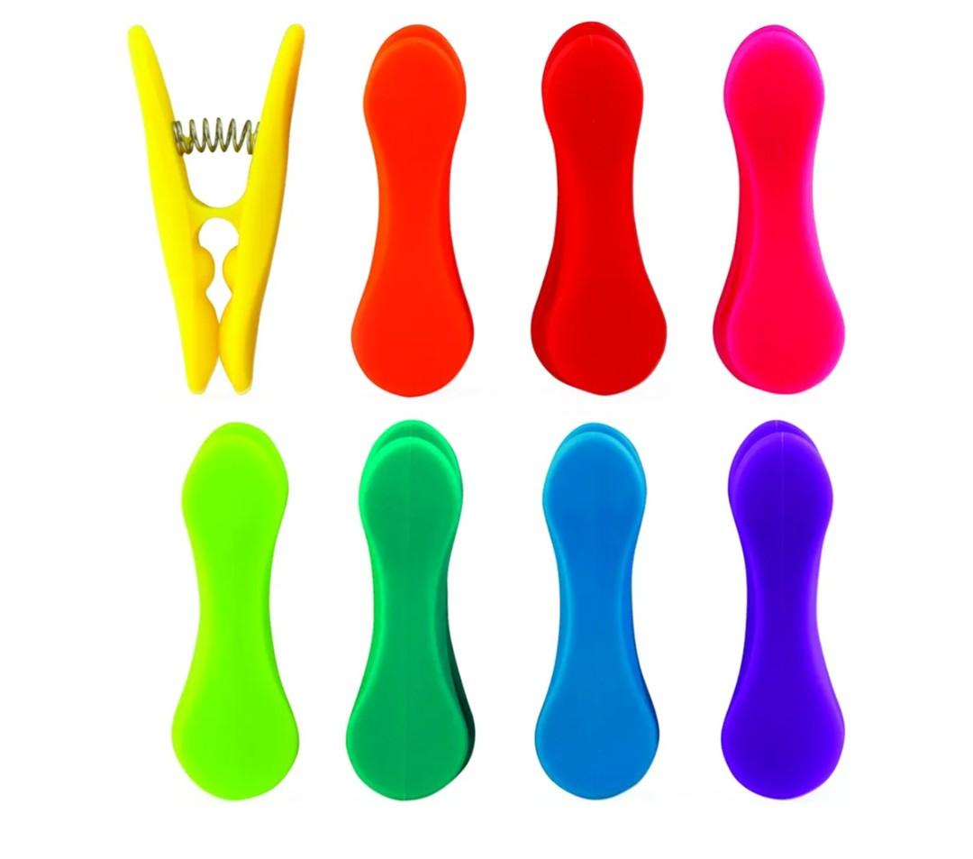 JACENT CULINARY ELEMENTS RAINBOW BAG CLI Pack Of 2