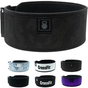 2POOD 4" Weightlifting Belt | CrossFit® Weightlifting Belt | 4-inch Wide and Built for Support, Flexibility, and The Ability to Cross Train Easily