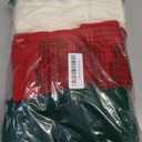 XIMISHOP 6PACK Christmas Stockings,18Inches Large Cable Knitted Stocking Personalized Xmas Hanging Stocking Decorations with Name Tags for Holiday Christmas Party Family Decor (Red White Green)