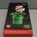 LEGO Super Mario Piranha Plant Building Sets for Adults - Mario Collectible for Men & Women, Ages 18+ Years - Gift for Birthdays - Bedroom, Home Office, or Book Shelf Decor - 71426 (Green)