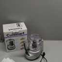 Cuisinart Mini-Prep Plus Food Processor, 24-Ounce Mini Food Processor to Chop Herbs, Vegetables, and Hard Cheese, 24-Ounce Work Bowl, Reversible Stainless Steel Blade, DLC-2ABC, Brushed Chrome