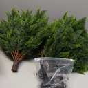 GoceJooo 16.5inch Height Artificial Cypress Topiary  Breathe Life & Lushness into Any Space  Lifelike  UV-Resistant Great for Indoors & Outdoor - Easy to Install  Set of 2..