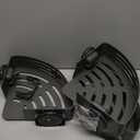 Drill Free Aluminum Bathroom Shelf Corner Shower Caddy,No Drilling Bathroom Shelf Suction Cup Large Capacity Storage Rack Wall Mounted Aluminum Alloy Rustproof Shelves for Easy